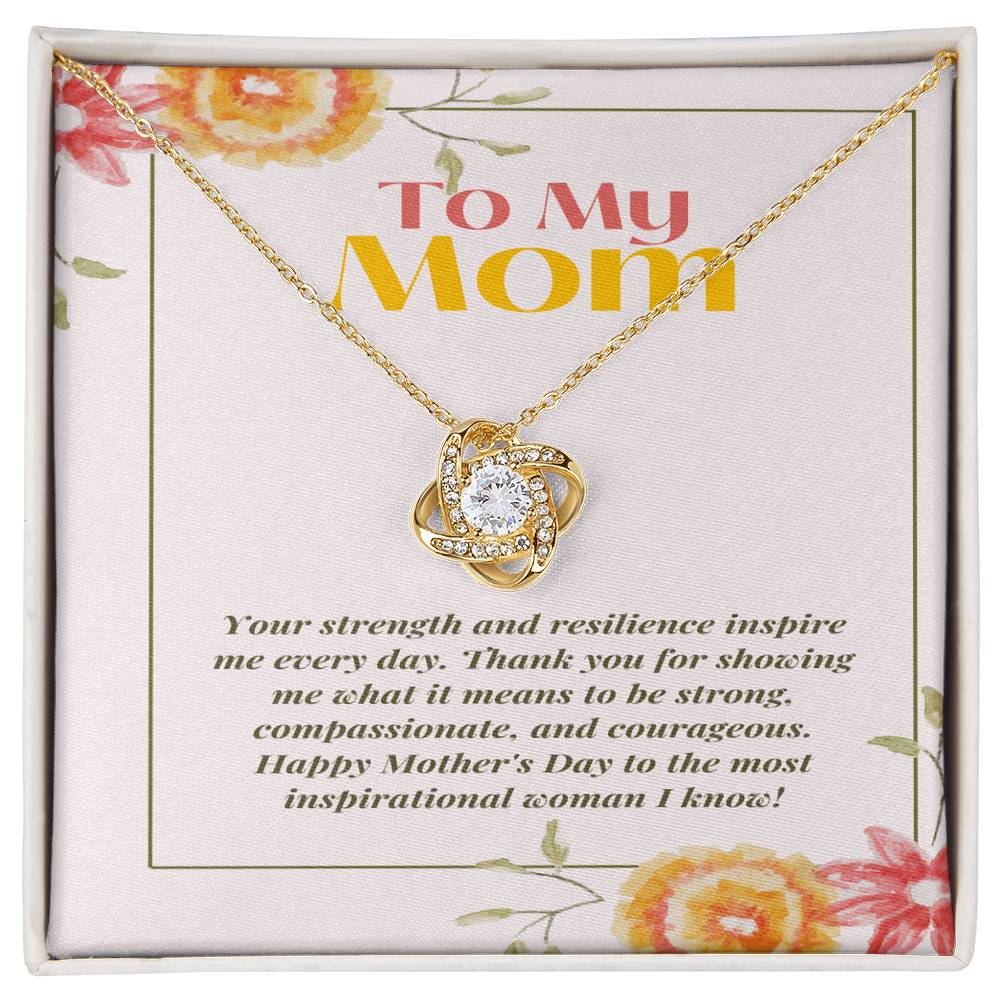Empowered by Love Knot Necklace: Honoring Strength and Compassion - Gadget and Glam Shop