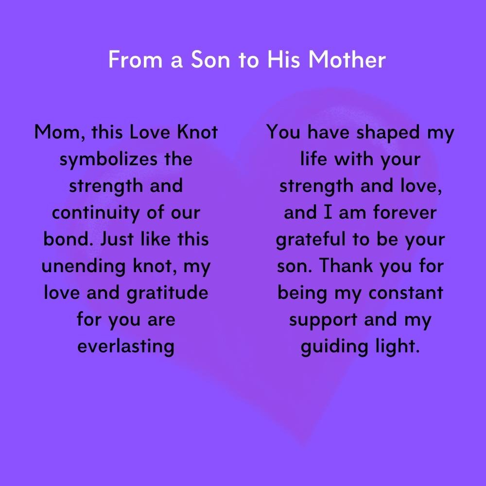 Unbreakable Bond: The Timeless Love Knot Necklacefor Mom's, Grandmothers' and Daughters - Gadget and Glam Shop
