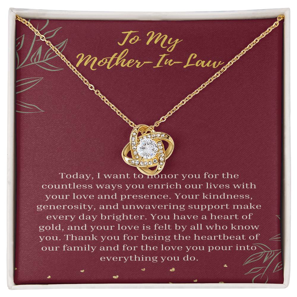 Eternal Affection Necklace: Honoring Mother Boundless Love - Gadget and Glam Shop