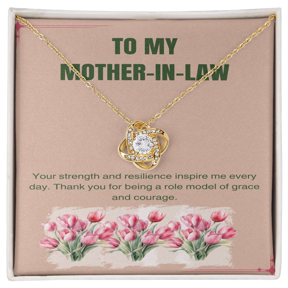 Graceful Courage Necklace: Inspiring Strength and Resilience of Mother - Gadget and Glam Shop