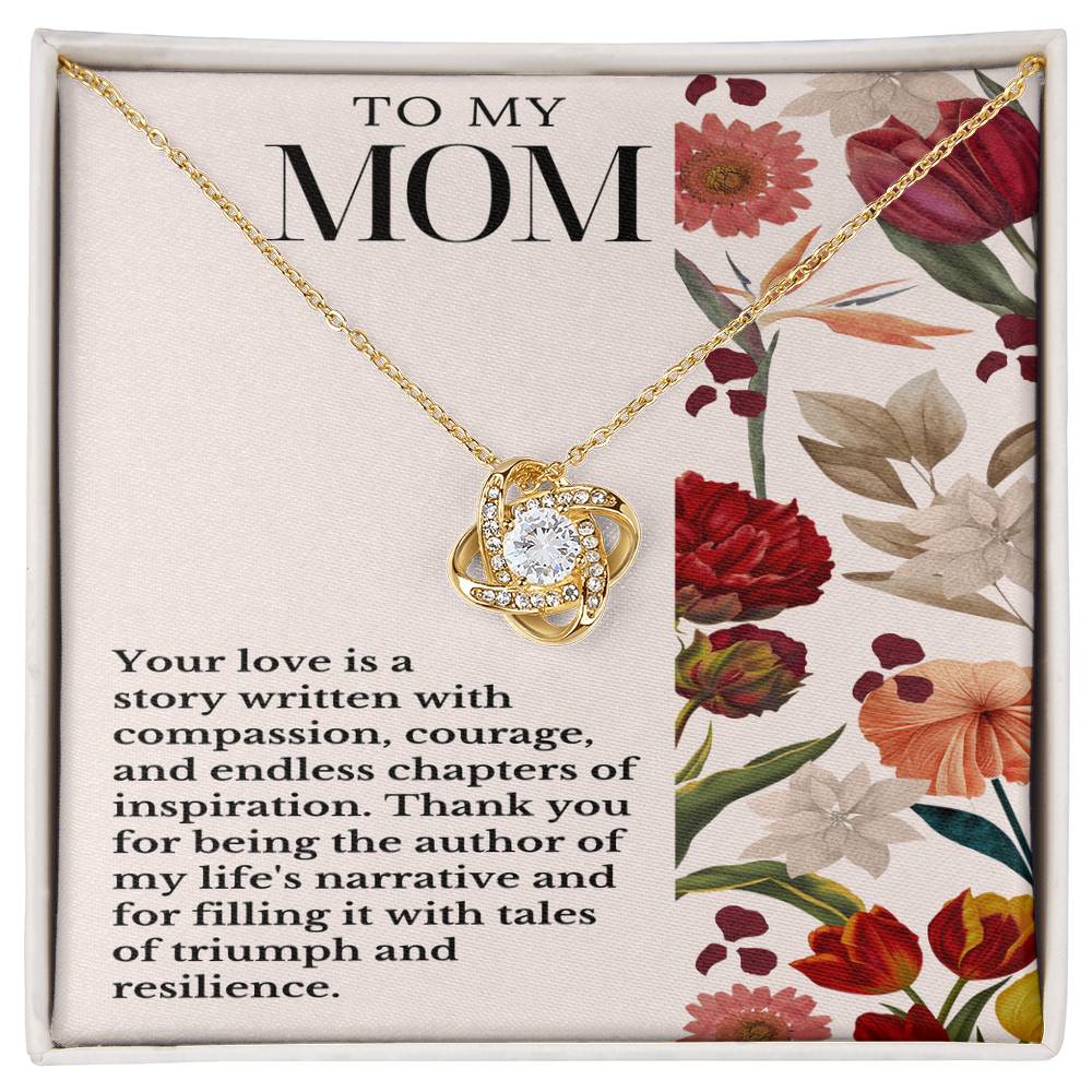 Love's Tale Necklace: Crafting Stories of Resilience of Mother - Gadget and Glam Shop