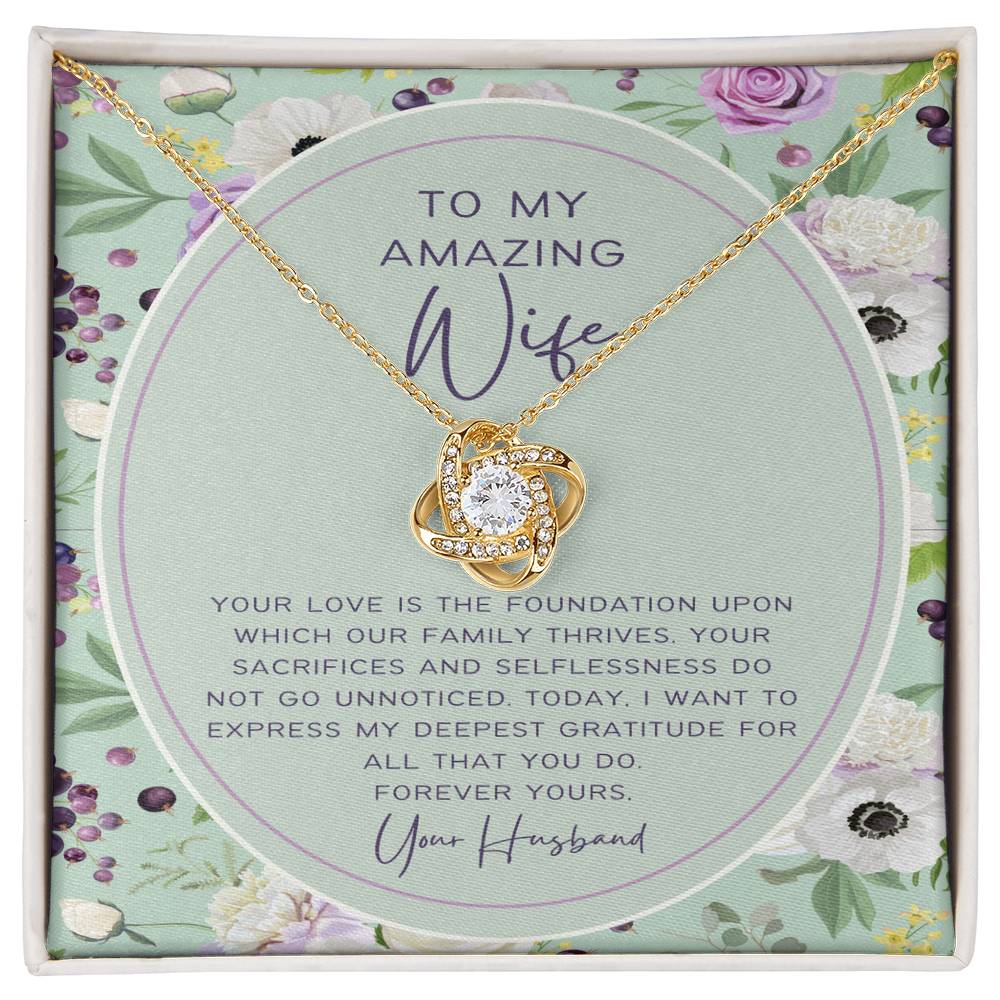 Foundation of Love Necklace – A Tribute to Unbreakable Devotion - Gadget and Glam Shop