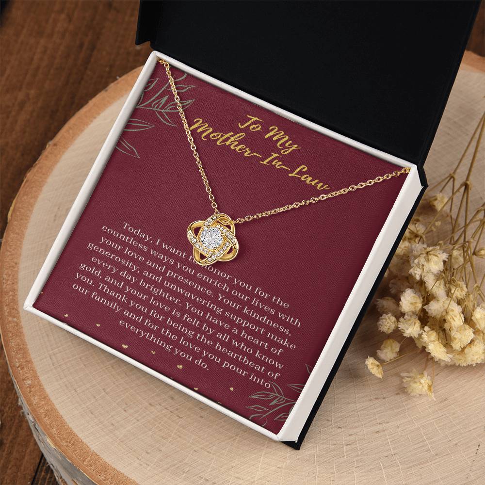 Eternal Affection Necklace: Honoring Mother Boundless Love - Gadget and Glam Shop