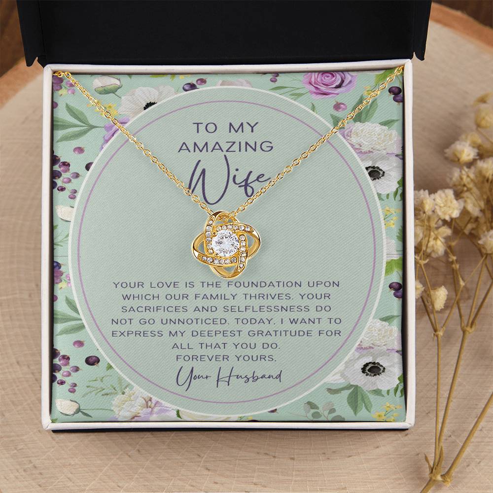 Foundation of Love Necklace – A Tribute to Unbreakable Devotion - Gadget and Glam Shop