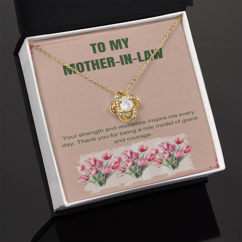 Graceful Courage Necklace: Inspiring Strength and Resilience of Mother - Gadget and Glam Shop
