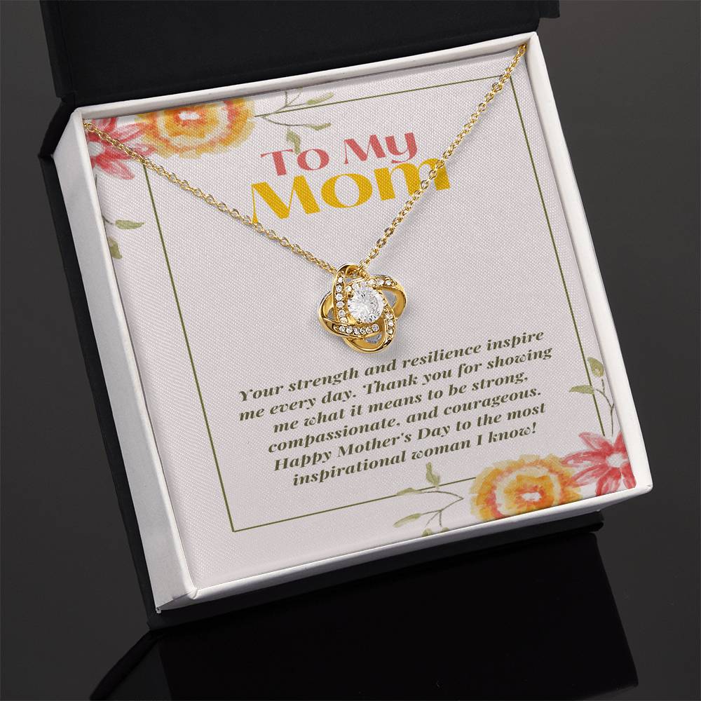 Empowered by Love Knot Necklace: Honoring Strength and Compassion - Gadget and Glam Shop