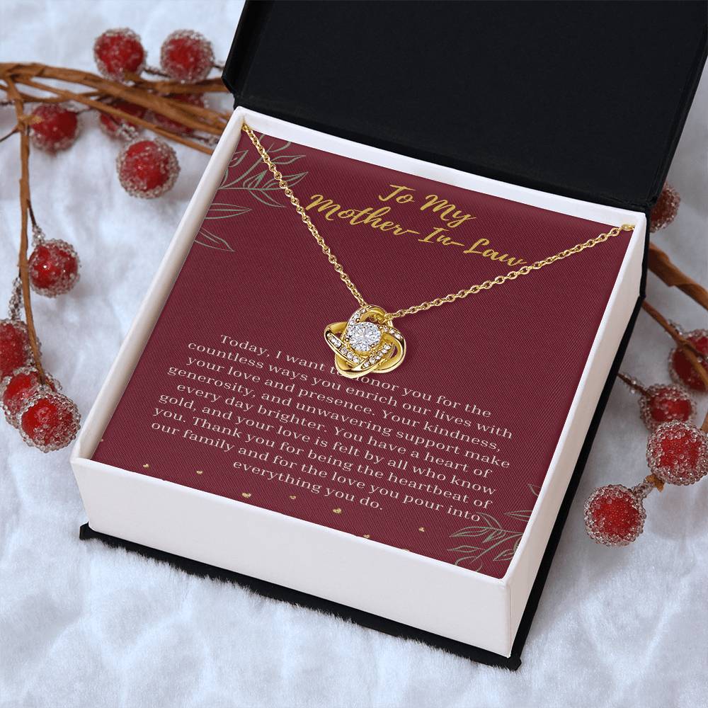 Eternal Affection Necklace: Honoring Mother Boundless Love - Gadget and Glam Shop