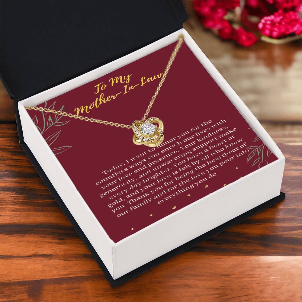 Love Knot Necklace: Celebrating Your Endless Love - Gadget and Glam Shop