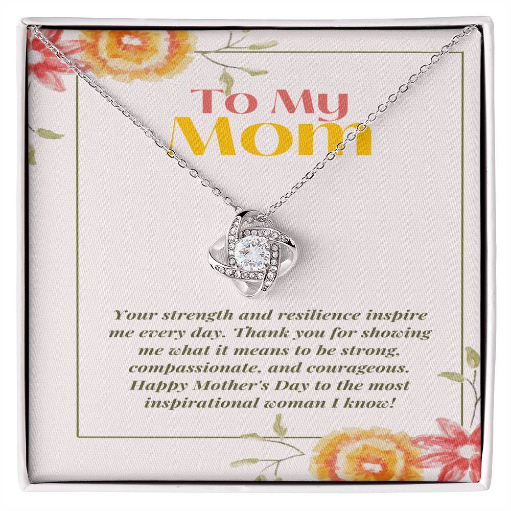 Empowered by Love Knot Necklace: Honoring Strength and Compassion - Gadget and Glam Shop