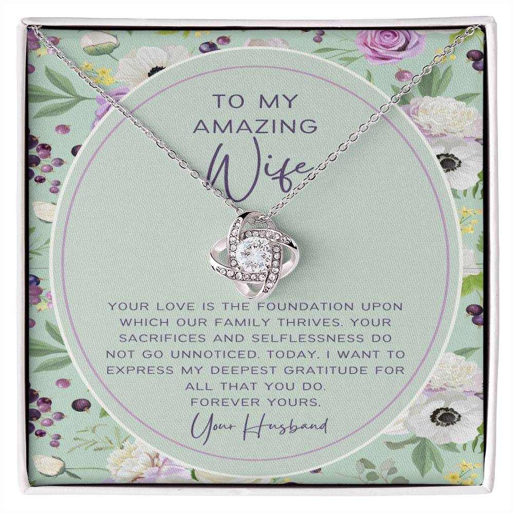 Foundation of Love Necklace – A Tribute to Unbreakable Devotion - Gadget and Glam Shop