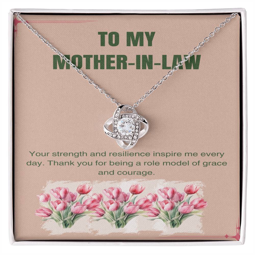 Graceful Courage Necklace: Inspiring Strength and Resilience of Mother - Gadget and Glam Shop
