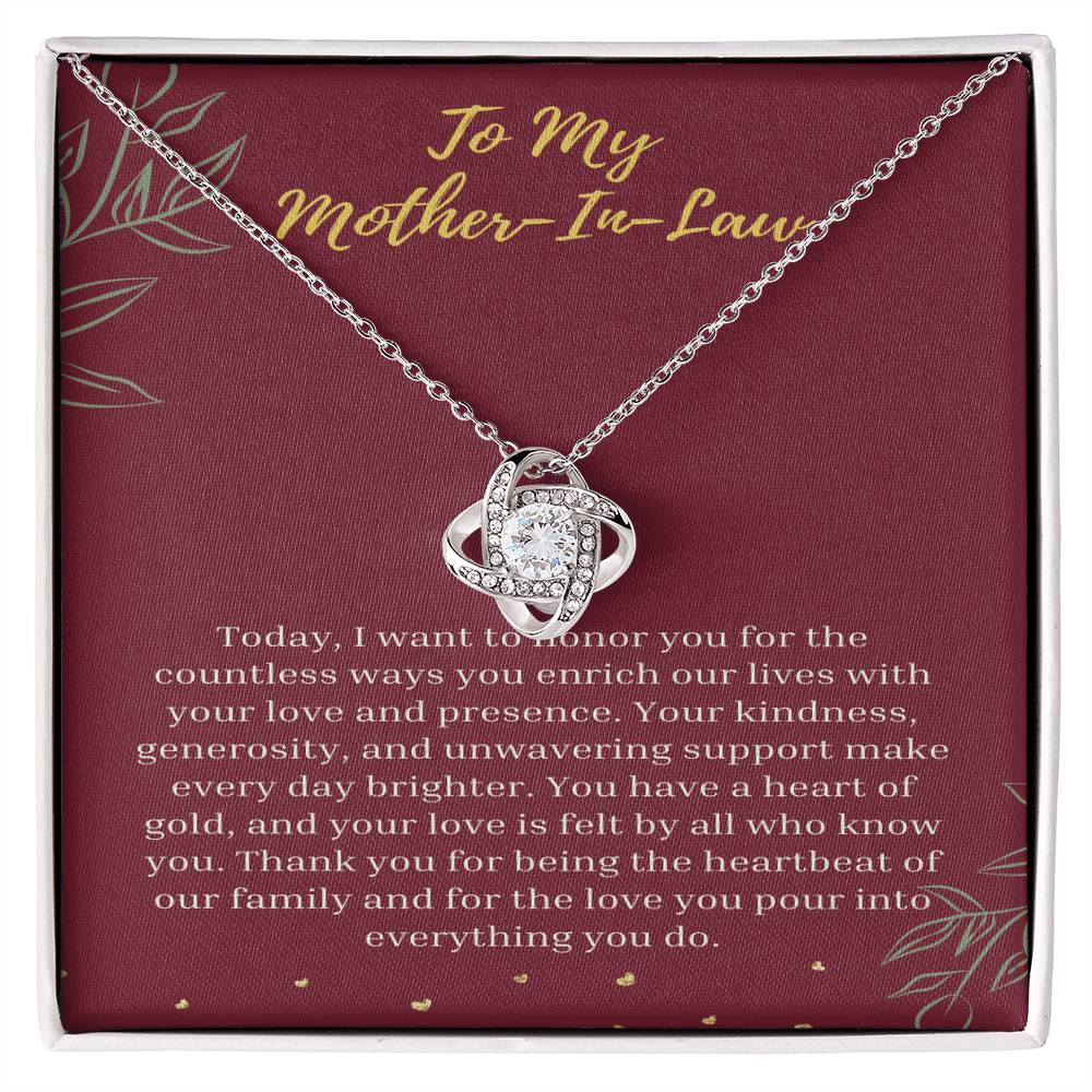 Eternal Affection Necklace: Honoring Mother Boundless Love - Gadget and Glam Shop