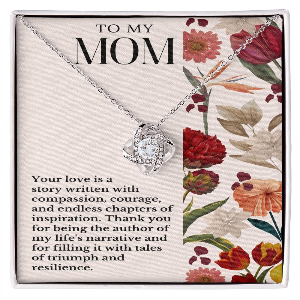 Love's Tale Necklace: Crafting Stories of Resilience of Mother - Gadget and Glam Shop