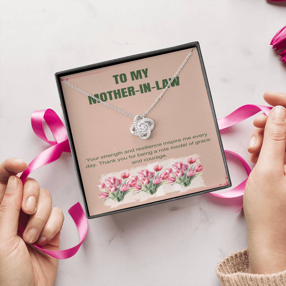 Graceful Courage Necklace: Inspiring Strength and Resilience of Mother - Gadget and Glam Shop