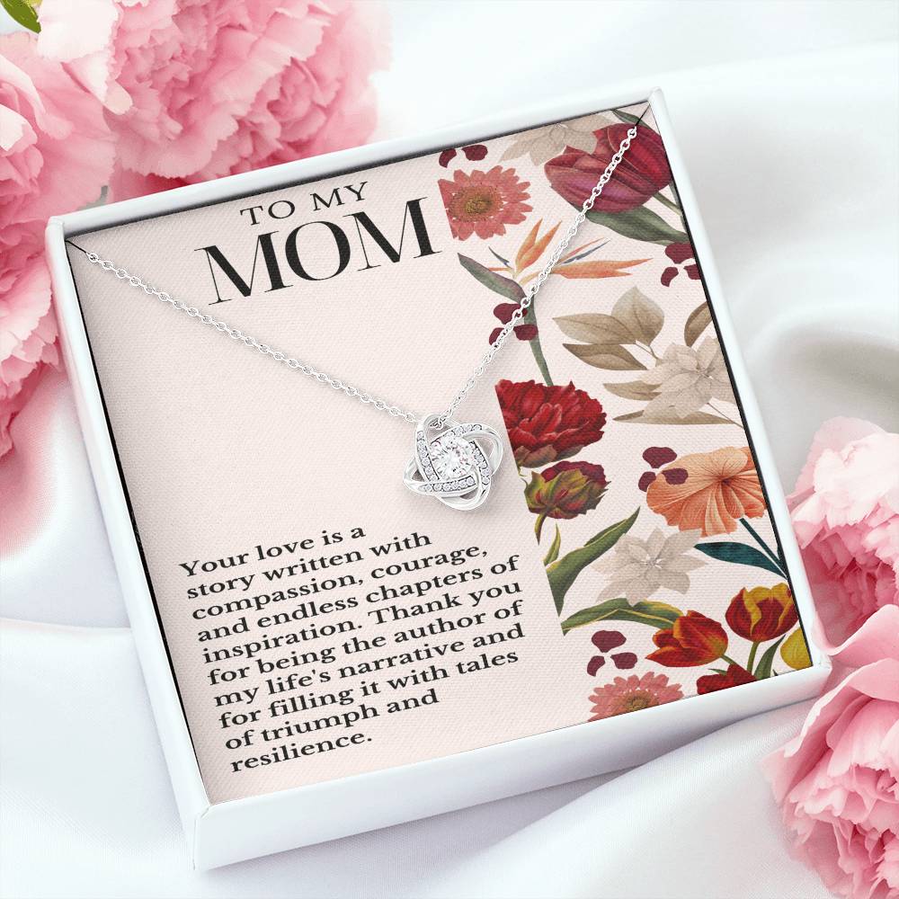 Love's Tale Necklace: Crafting Stories of Resilience of Mother - Gadget and Glam Shop