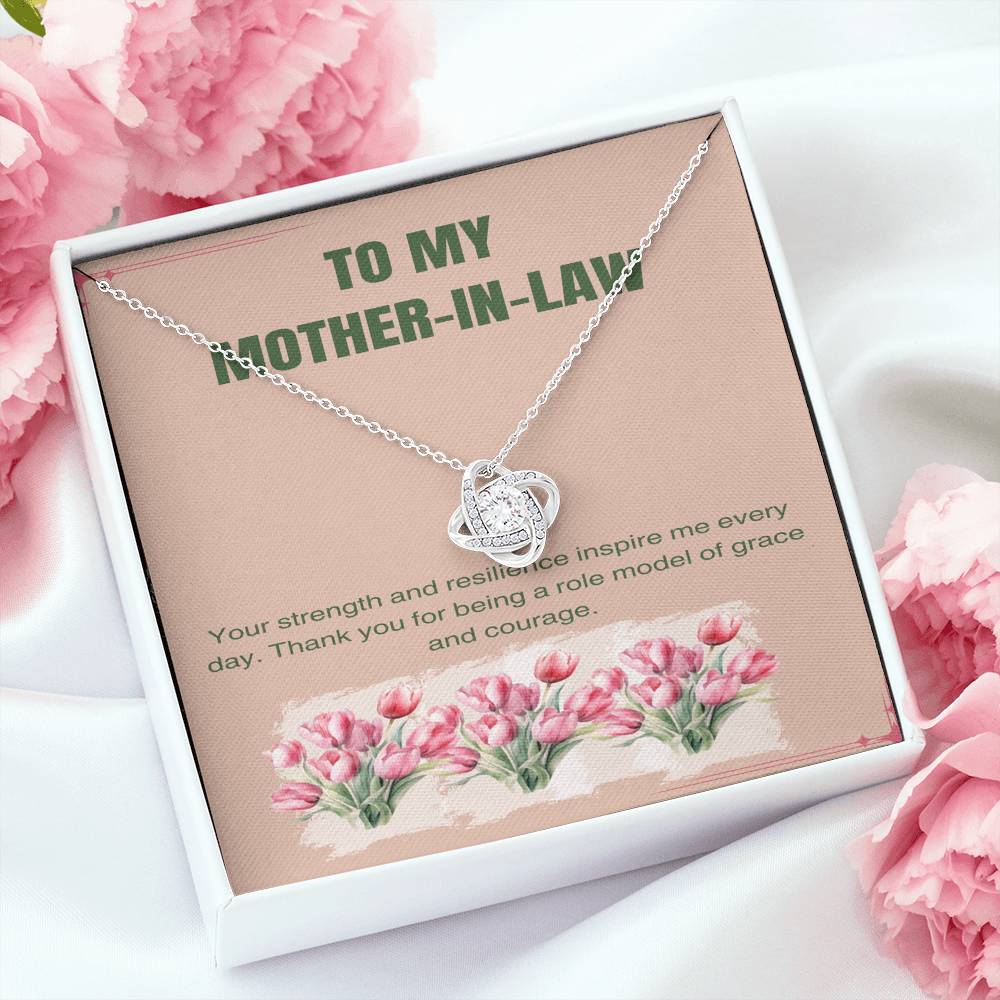 Graceful Courage Necklace: Inspiring Strength and Resilience of Mother - Gadget and Glam Shop