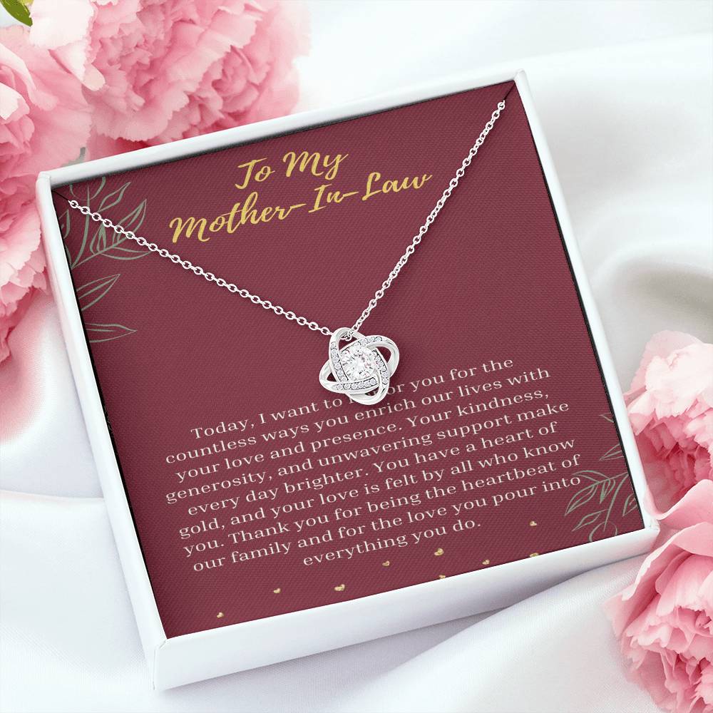 Eternal Affection Necklace: Honoring Mother Boundless Love - Gadget and Glam Shop