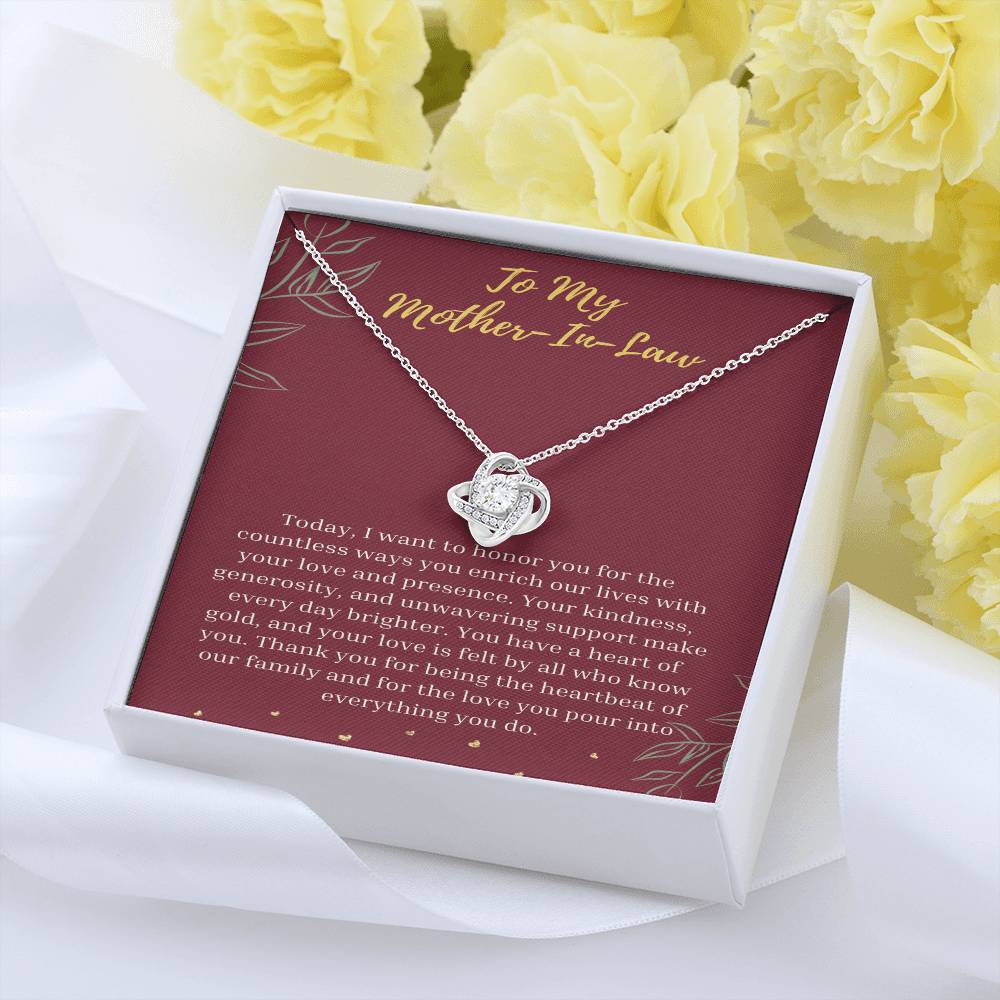 Eternal Affection Necklace: Honoring Mother Boundless Love - Gadget and Glam Shop
