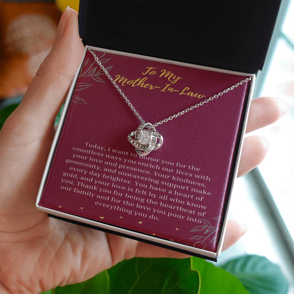 Love Knot Necklace: Celebrating Your Endless Love - Gadget and Glam Shop