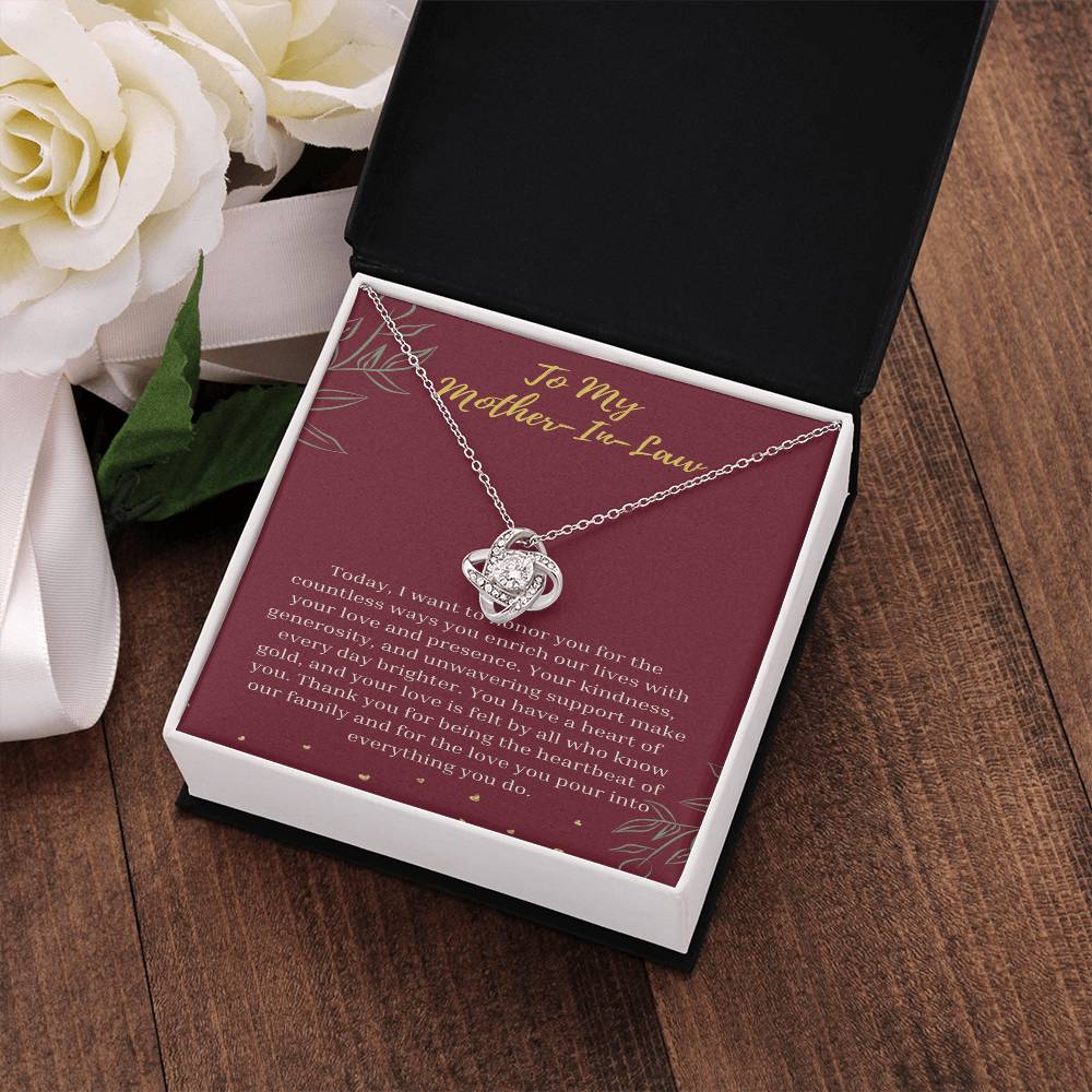Eternal Affection Necklace: Honoring Mother Boundless Love - Gadget and Glam Shop