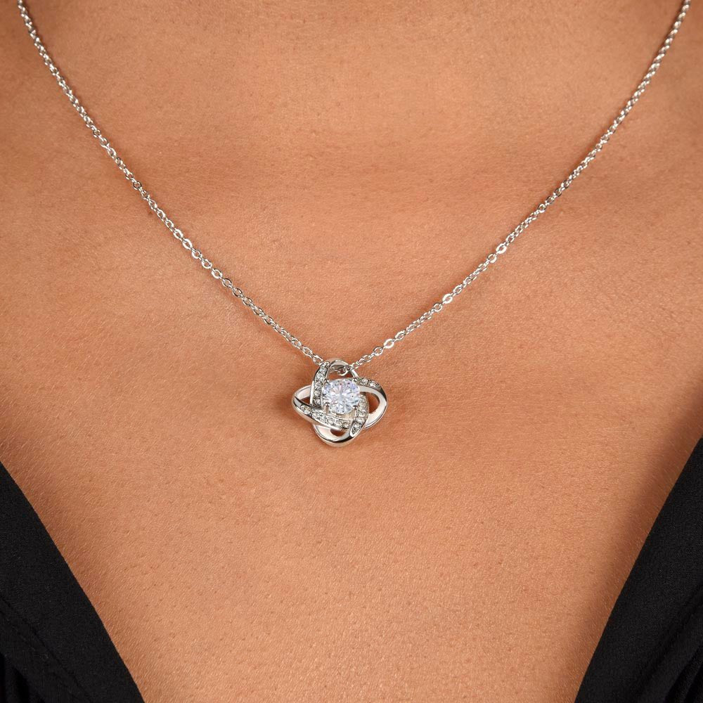 Love Knot Guiding Light Necklace: A Tribute to a Mothers' Love and Strength - Gadget and Glam Shop