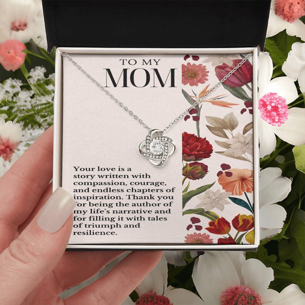 Love's Tale Necklace: Crafting Stories of Resilience of Mother - Gadget and Glam Shop