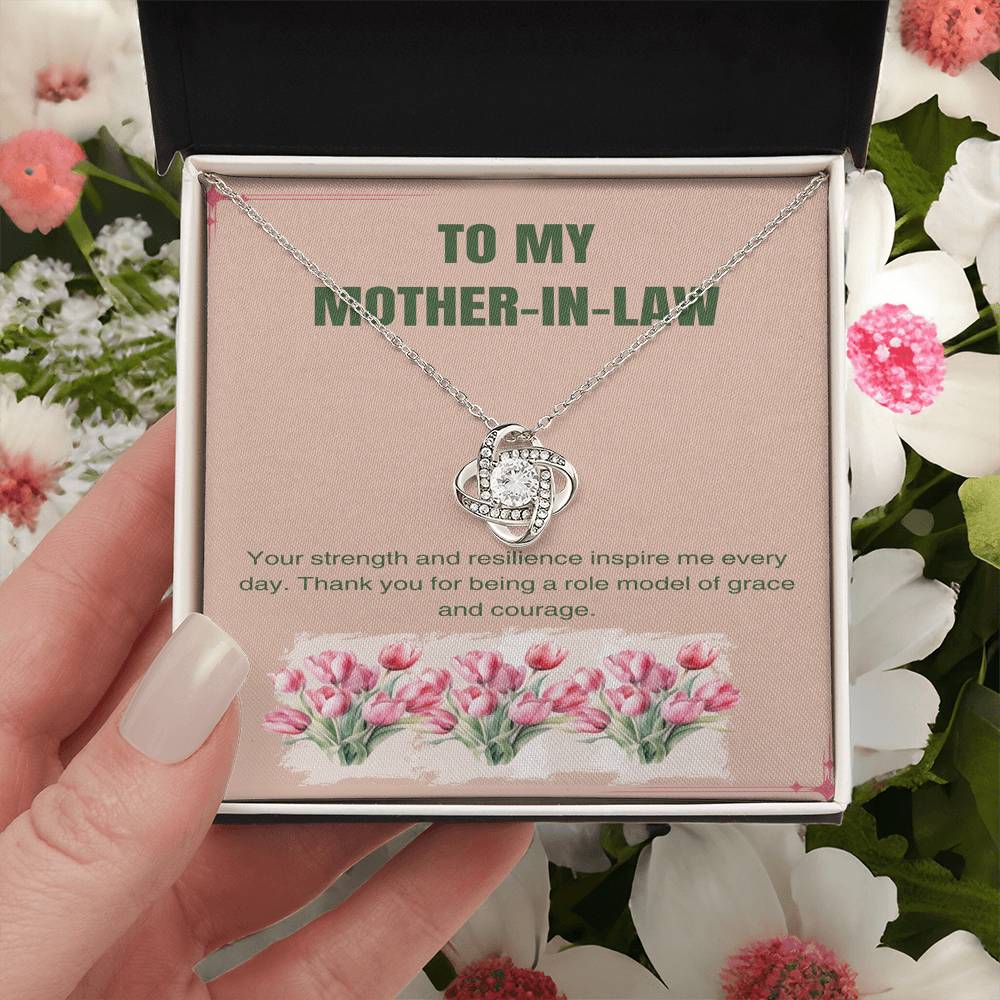 Graceful Courage Necklace: Inspiring Strength and Resilience of Mother - Gadget and Glam Shop