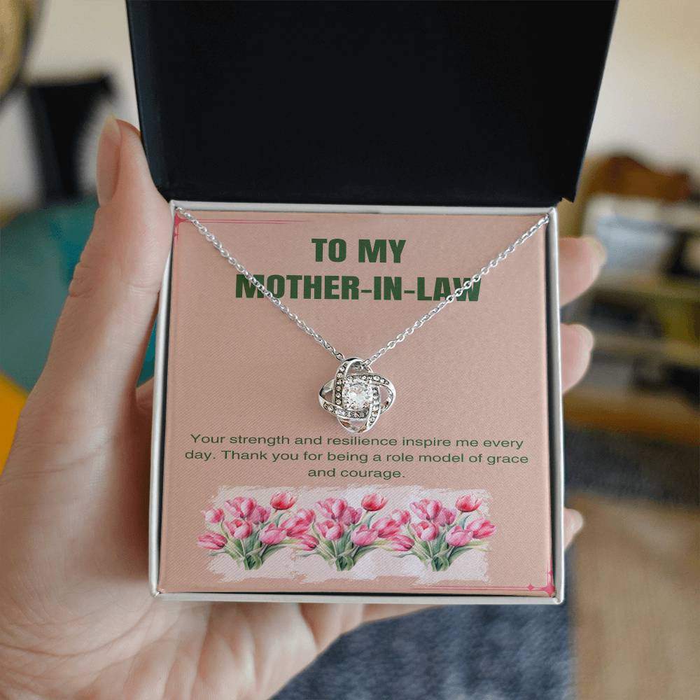 Graceful Courage Necklace: Inspiring Strength and Resilience of Mother - Gadget and Glam Shop