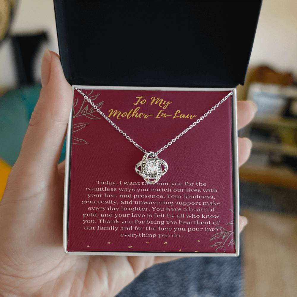 Eternal Affection Necklace: Honoring Mother Boundless Love - Gadget and Glam Shop