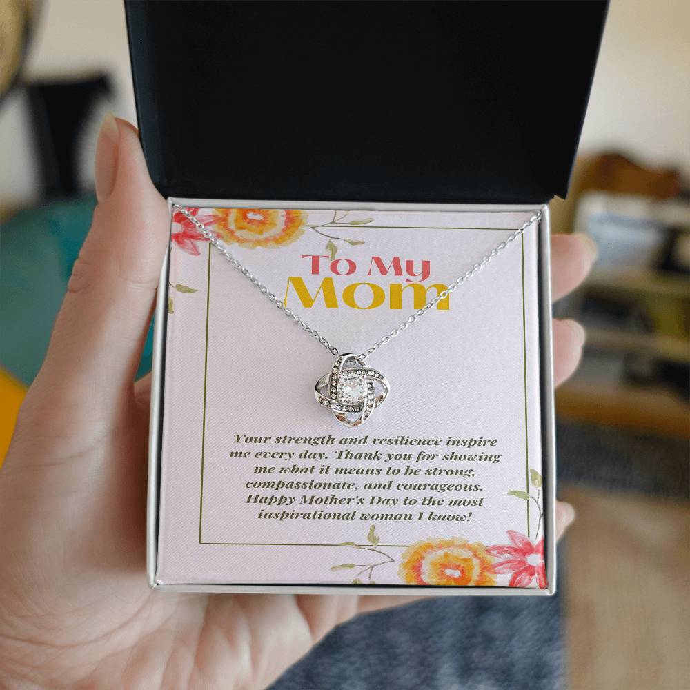 Empowered by Love Knot Necklace: Honoring Strength and Compassion - Gadget and Glam Shop