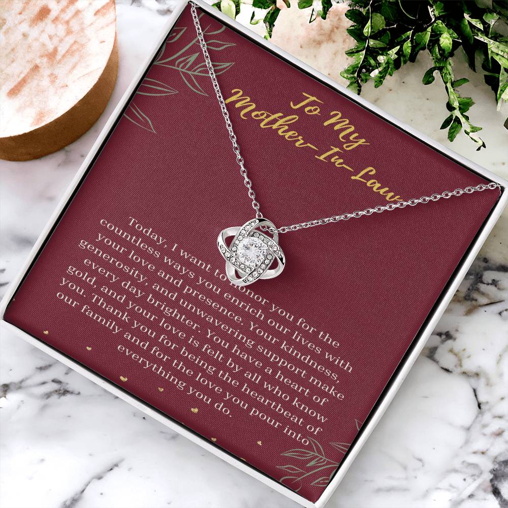 Eternal Affection Necklace: Honoring Mother Boundless Love - Gadget and Glam Shop