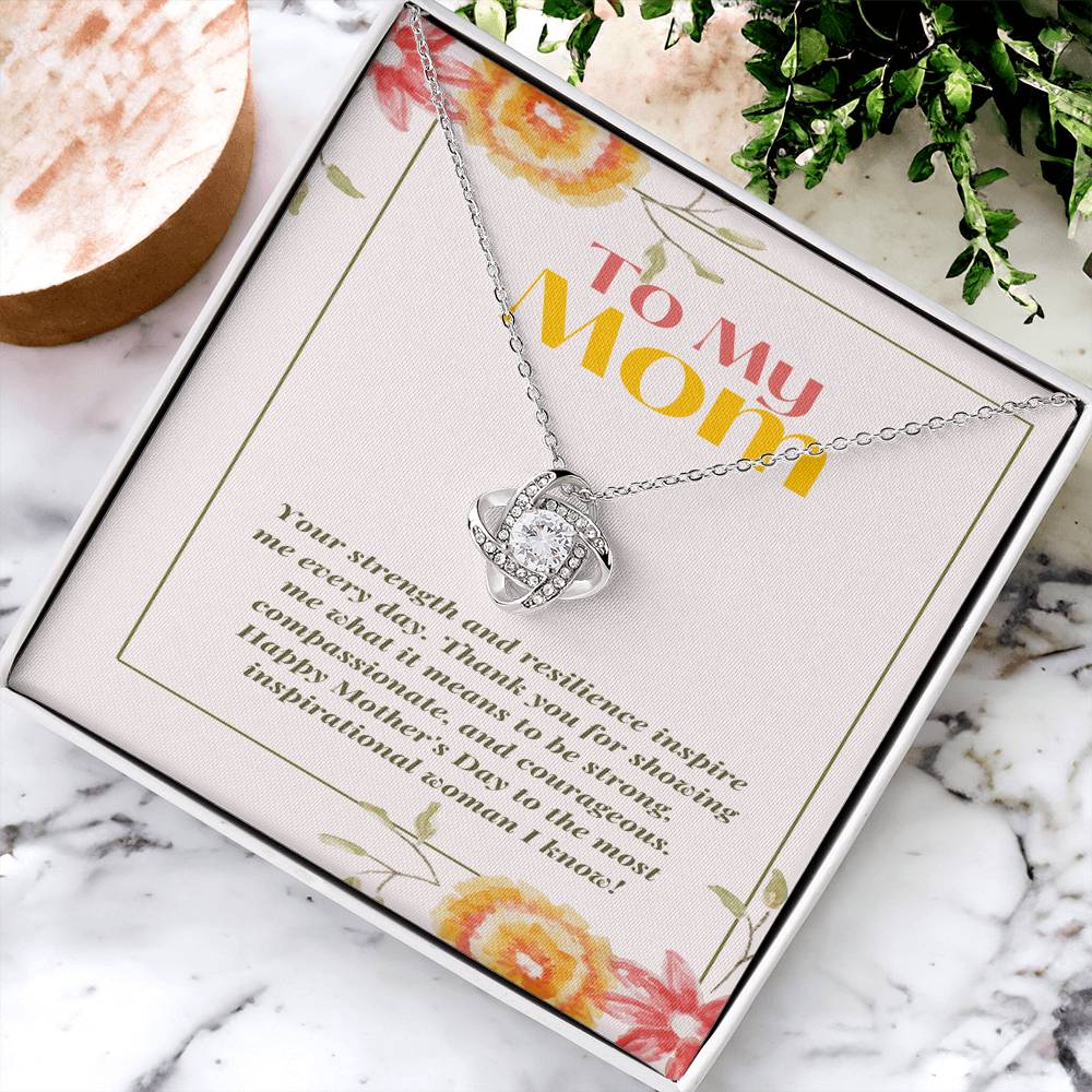 Empowered by Love Knot Necklace: Honoring Strength and Compassion - Gadget and Glam Shop