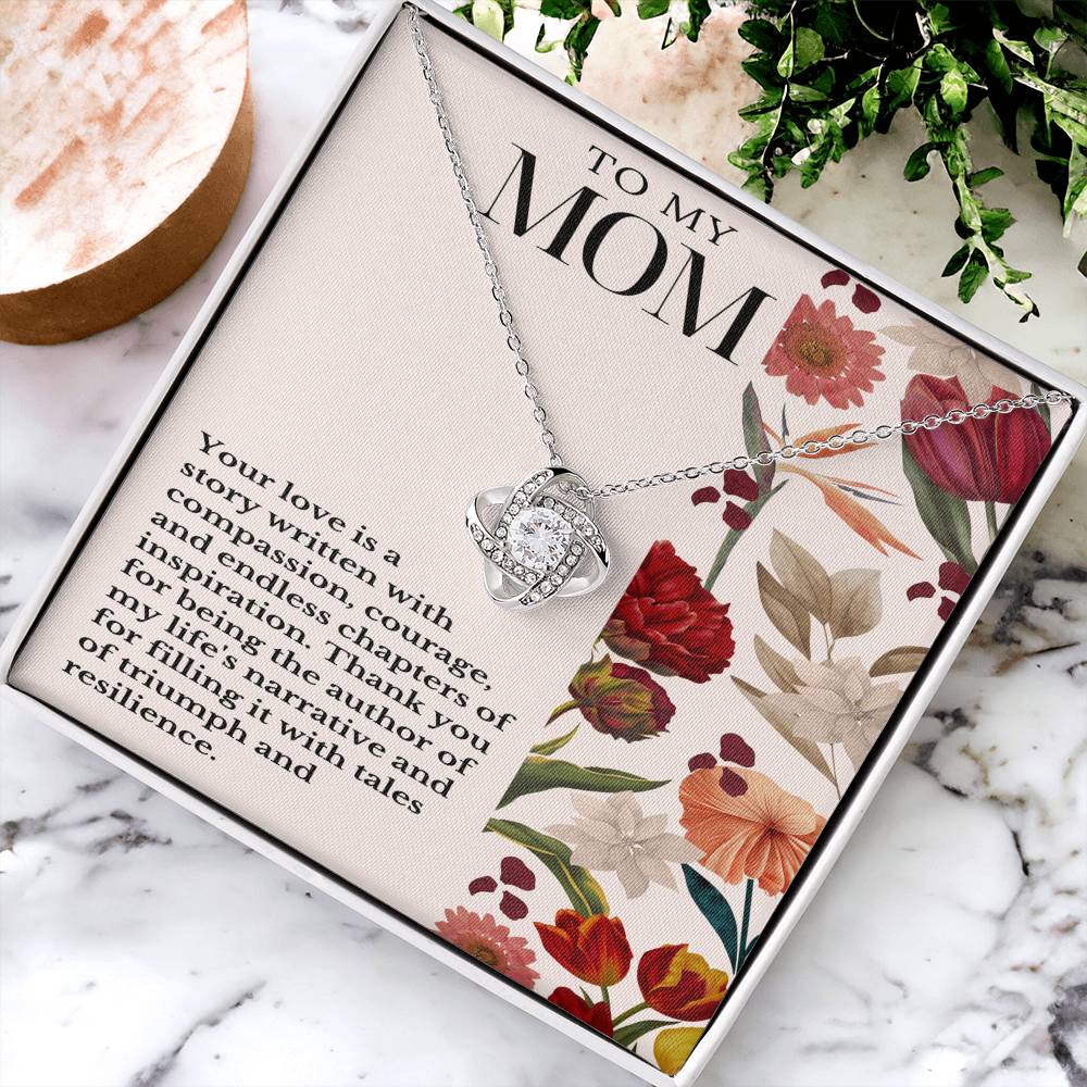 Love's Tale Necklace: Crafting Stories of Resilience of Mother - Gadget and Glam Shop