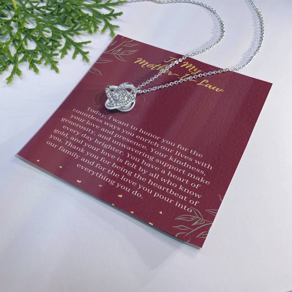 Eternal Affection Necklace: Honoring Mother Boundless Love - Gadget and Glam Shop