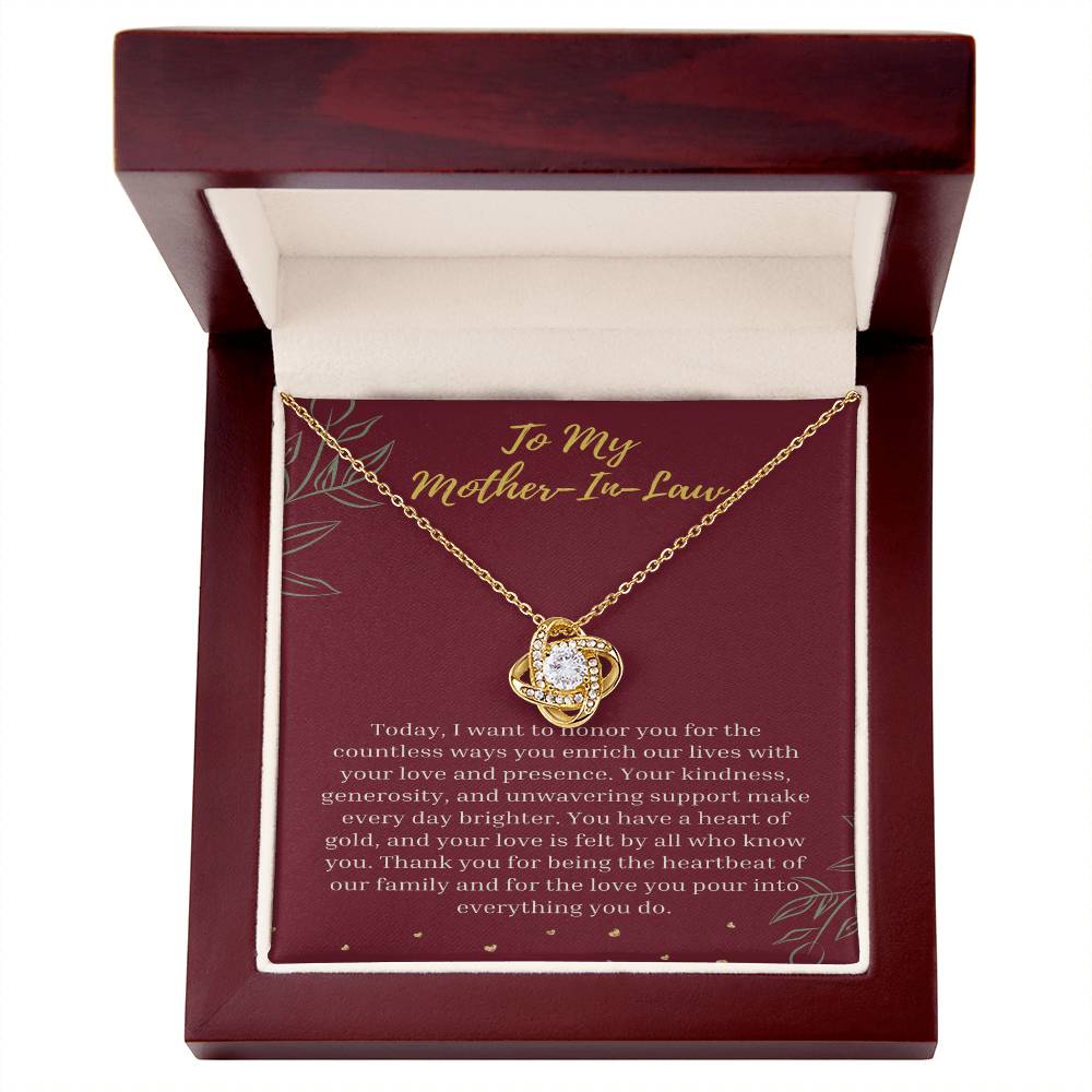 Eternal Affection Necklace: Honoring Mother Boundless Love - Gadget and Glam Shop