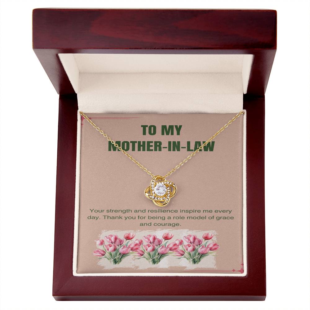 Graceful Courage Necklace: Inspiring Strength and Resilience of Mother - Gadget and Glam Shop