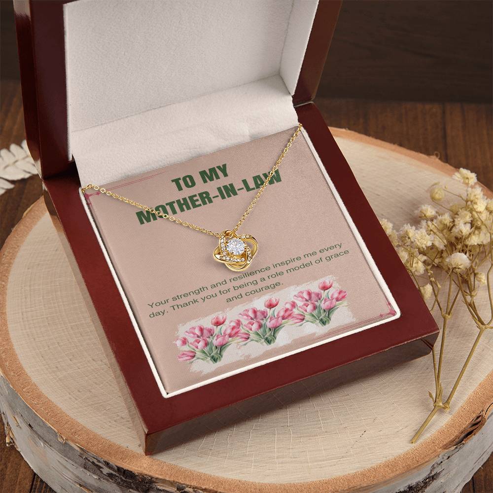 Graceful Courage Necklace: Inspiring Strength and Resilience of Mother - Gadget and Glam Shop