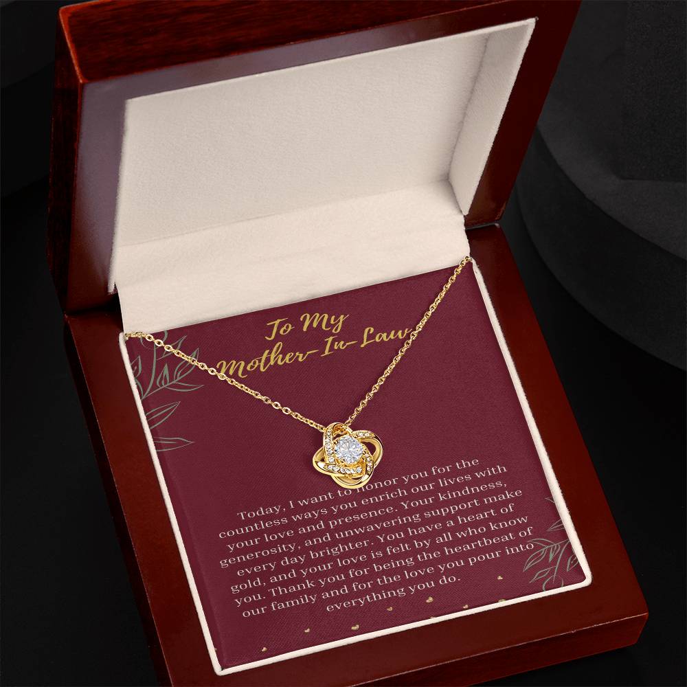 Eternal Affection Necklace: Honoring Mother Boundless Love - Gadget and Glam Shop