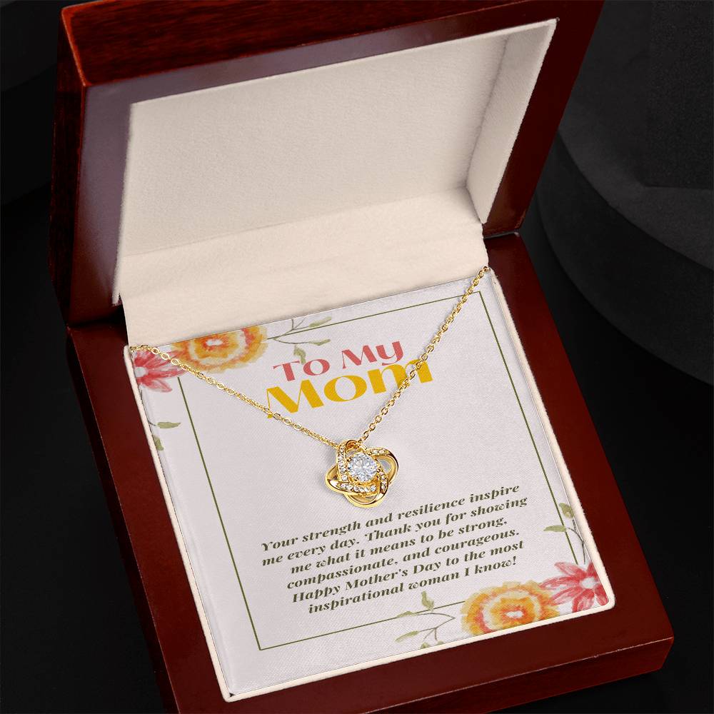 Empowered by Love Knot Necklace: Honoring Strength and Compassion - Gadget and Glam Shop