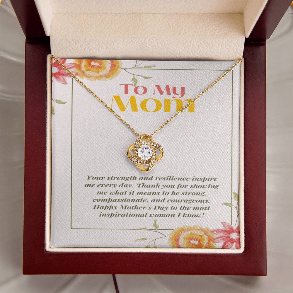 Empowered by Love Knot Necklace: Honoring Strength and Compassion - Gadget and Glam Shop