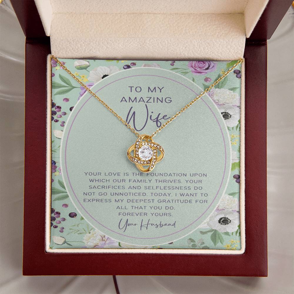 Foundation of Love Necklace – A Tribute to Unbreakable Devotion - Gadget and Glam Shop