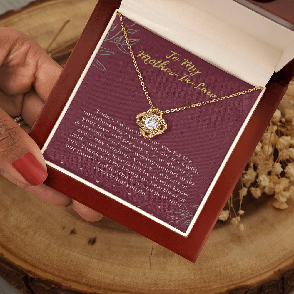 Eternal Affection Necklace: Honoring Mother Boundless Love - Gadget and Glam Shop