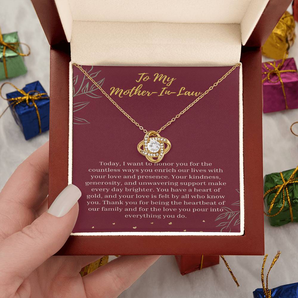 Love Knot Necklace: Celebrating Your Endless Love - Gadget and Glam Shop