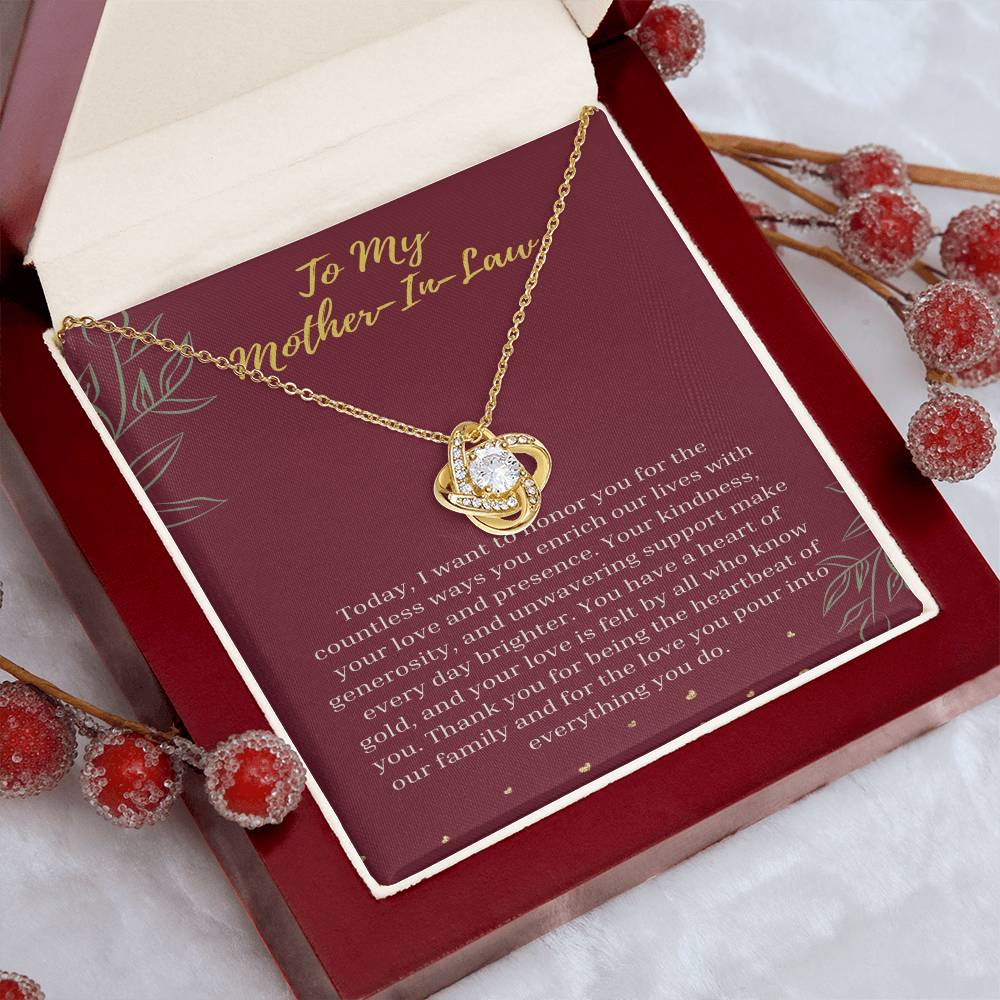 Eternal Affection Necklace: Honoring Mother Boundless Love - Gadget and Glam Shop