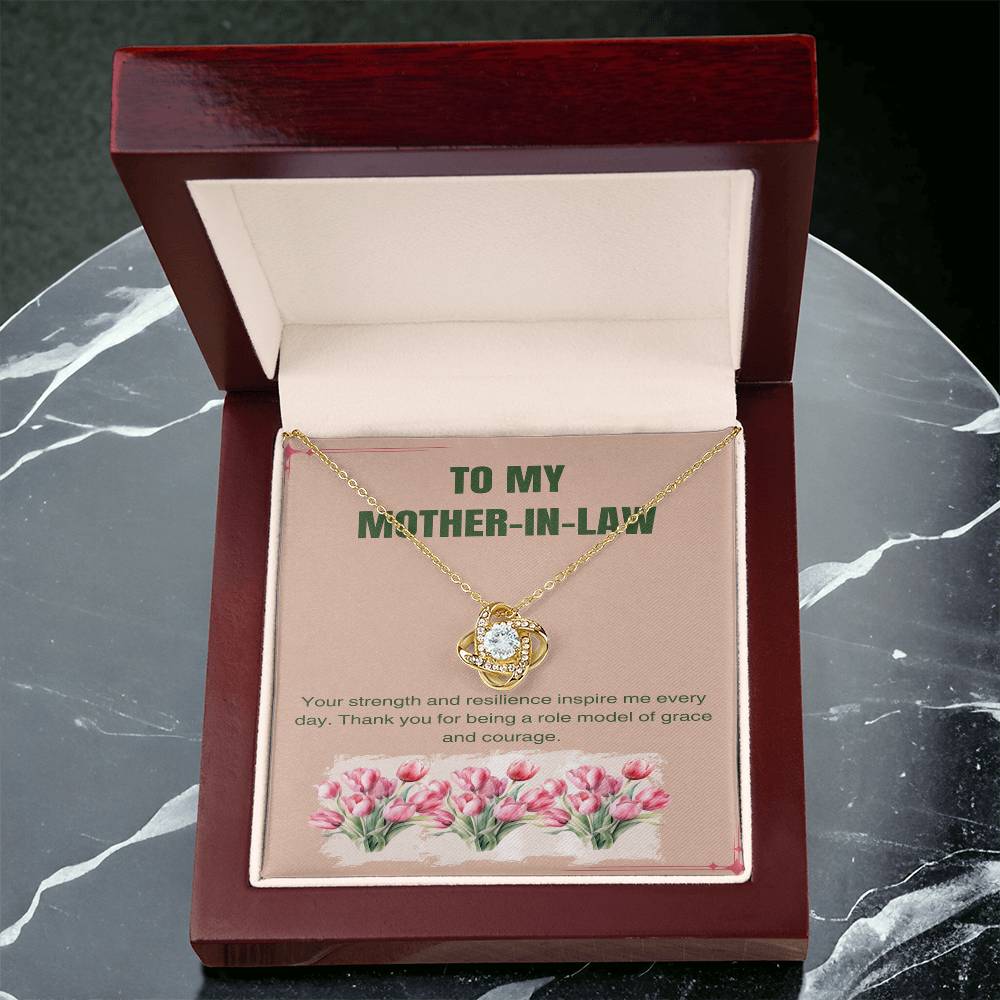 Graceful Courage Necklace: Inspiring Strength and Resilience of Mother - Gadget and Glam Shop