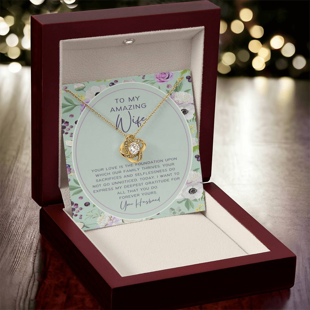 Foundation of Love Necklace – A Tribute to Unbreakable Devotion - Gadget and Glam Shop