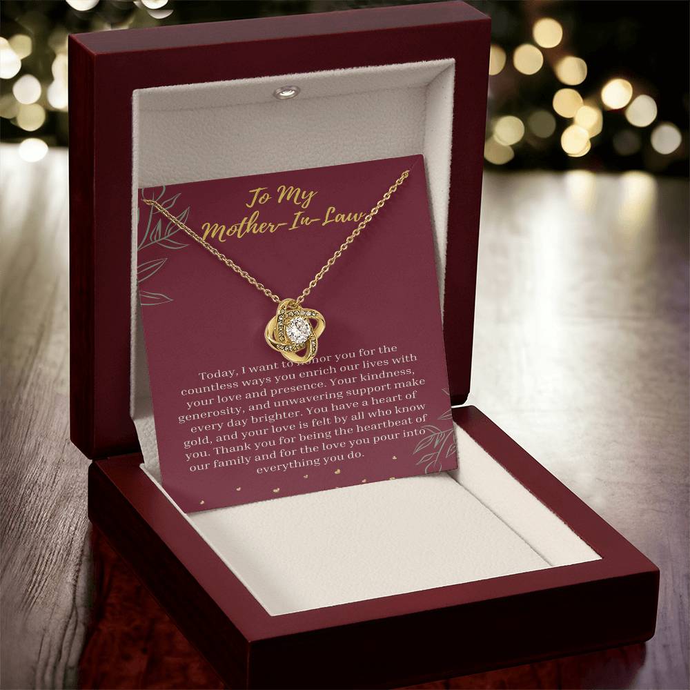 Eternal Affection Necklace: Honoring Mother Boundless Love - Gadget and Glam Shop