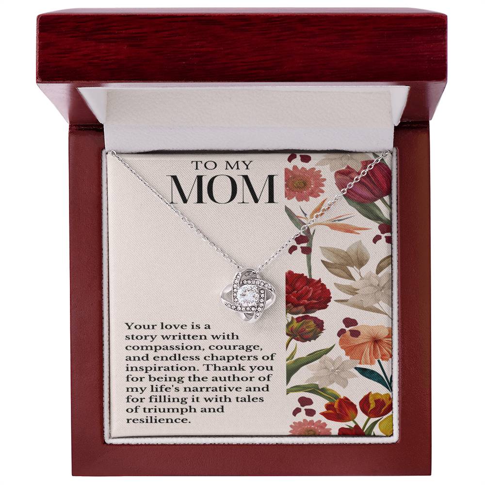 Love's Tale Necklace: Crafting Stories of Resilience of Mother - Gadget and Glam Shop