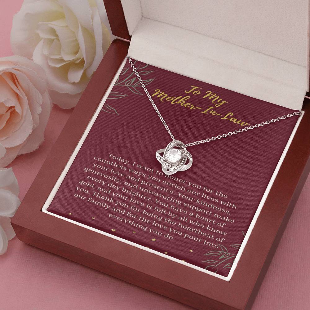 Eternal Affection Necklace: Honoring Mother Boundless Love - Gadget and Glam Shop