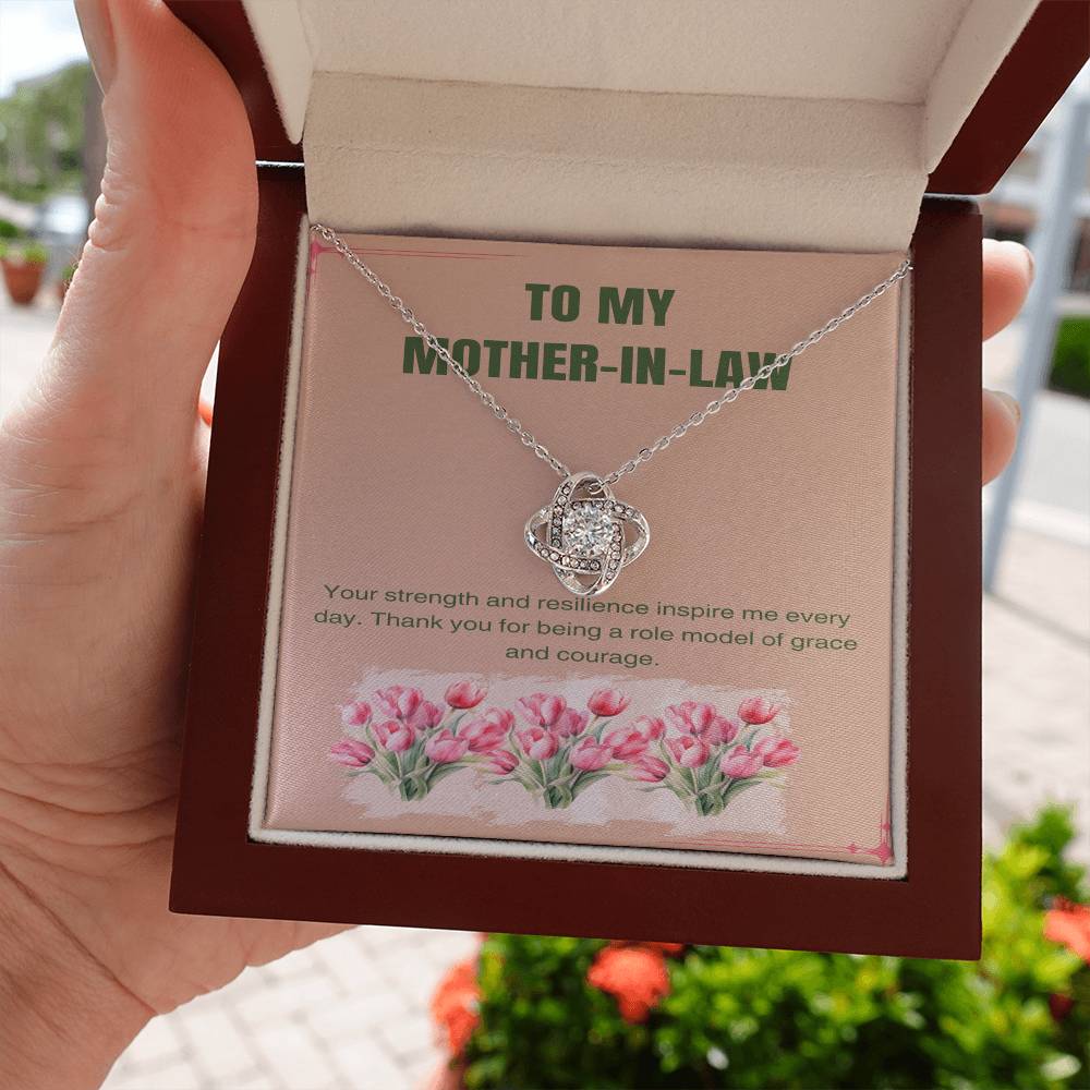 Graceful Courage Necklace: Inspiring Strength and Resilience of Mother - Gadget and Glam Shop